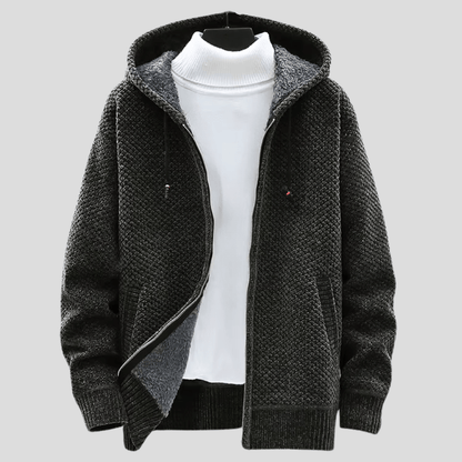 Thomas™ | Stickad Hoodie
