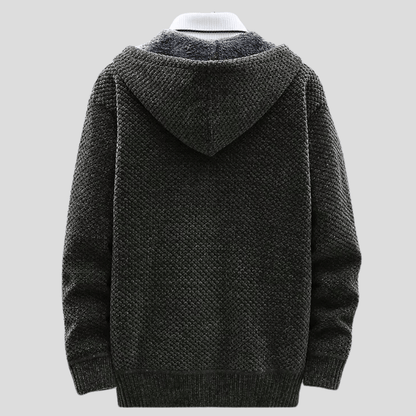 Thomas™ | Stickad Hoodie
