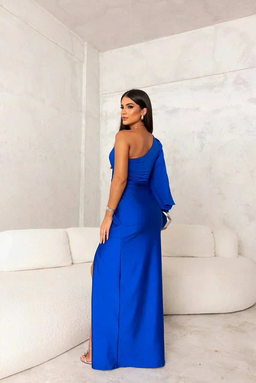 Izabela™ | Elegant Grön Kvällsklänning
